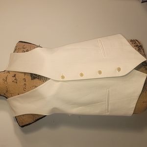 Men's Cream Calvin Klein Vest